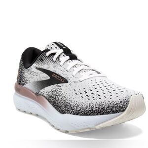 Like NEW Brooks Ghost 16 Running Shoe Black, White & Copper